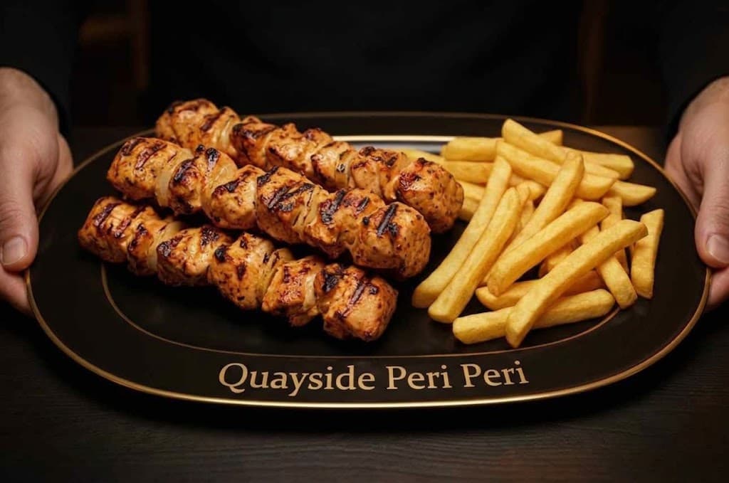 Chicken Shish With Chips
