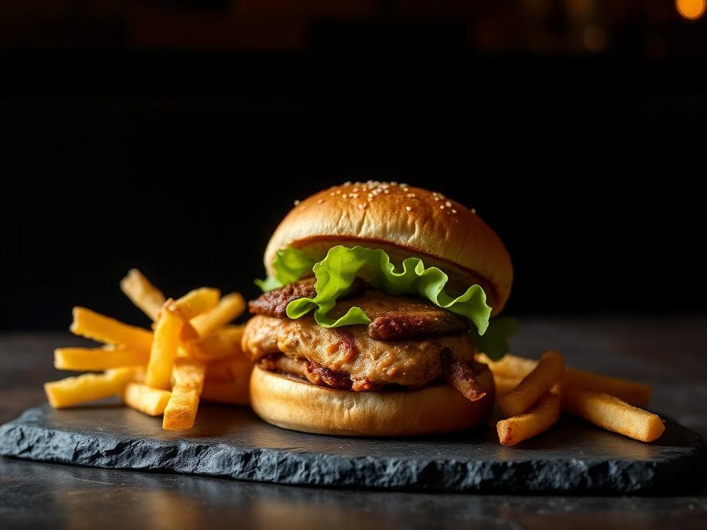 Chicken Steak Burger
