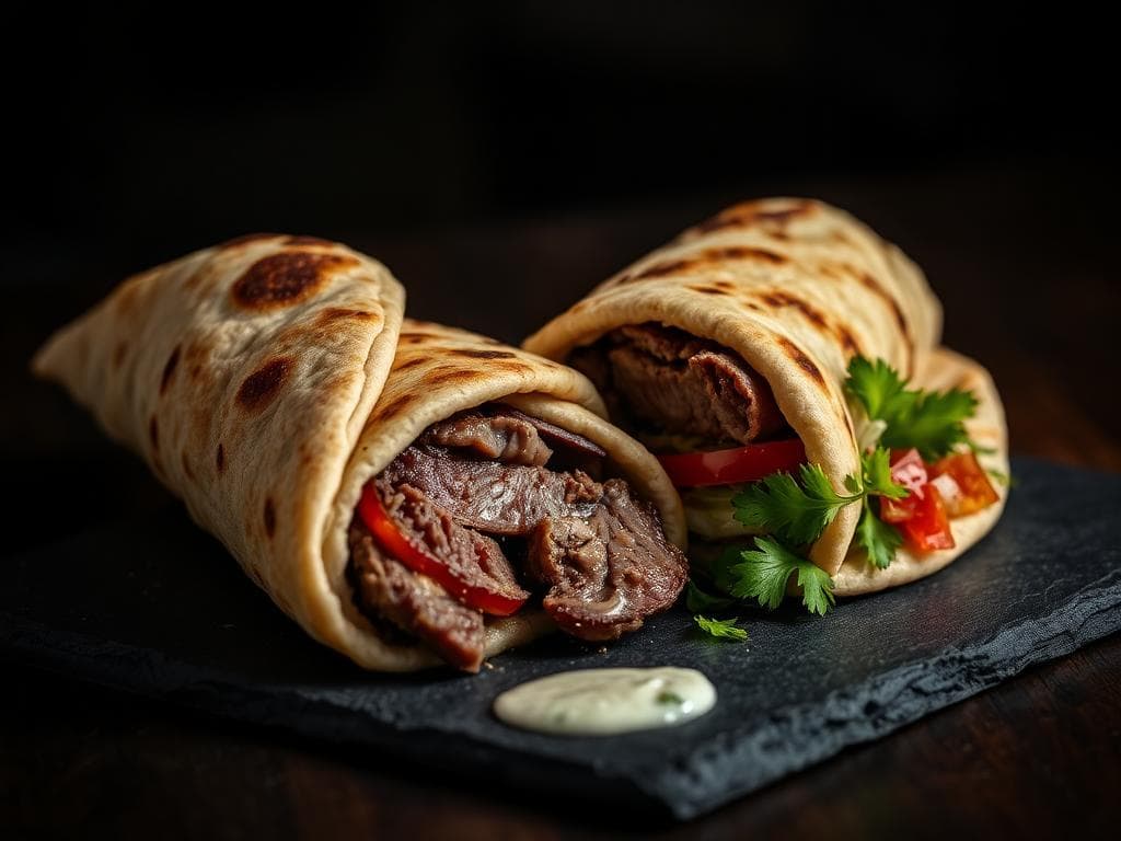 Lamb Doner In Nan