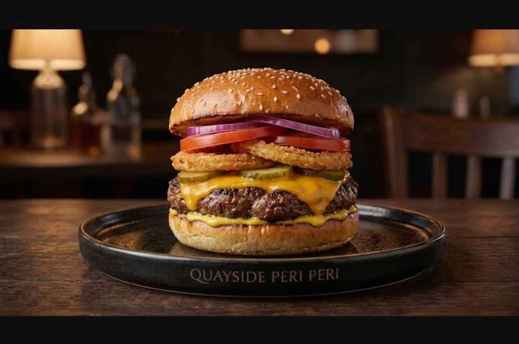 Quayside Special Burger